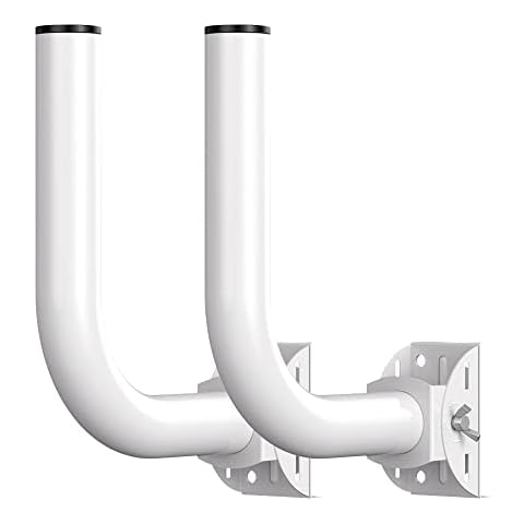 Ueevii Universal Wireless Bridge Bracket Mount, Pole and Wall-Mounted Mount for Outdoor Point to Point AP Access Point Client Bridge CPE,2-Pack Cover