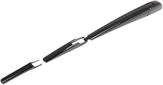 N&B [Just Fit] ハリアーに適合 For Harrier 4代目 80系 2020年~ アウター リア ウインドー ワイパー カバー リム ガーニッシュ (ブラック)