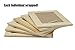 Creative Hobbies Pack of 6 - Unfinished Solid Pine Wood Picture Frames For Arts & Crafts, DIY Painting Project - Stand or Hang on the Wall - (8x6 Frame Size Holds 6x4 Pictures) For Adults and Kids