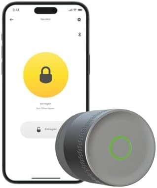 Yale Linus Smart Lock L2 Lite - Silber - 05/109100/SI - Schlüsselloser Zugang - Einfache Installation - Matter-kompatibel | Digitale Schlüssel - Echtzeitaktivität - App-Steuerung