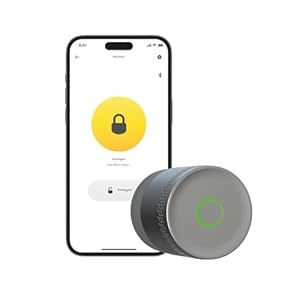 Yale – Linus Smart Lock L2 Lite – Silber – 05/109100/SI – Schlüsselloser Zugang – Einfache Installation – Matter-kompatibel | Digitale Schlüssel – Echtzeitaktivität – Yale Home App