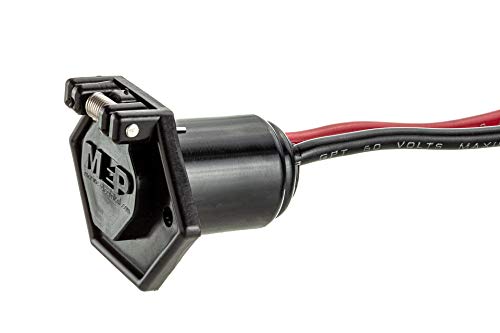 image for MotorGuide 8M4000954 Trolling Motor Power Receptacle, 2-Prong 12V, 24V