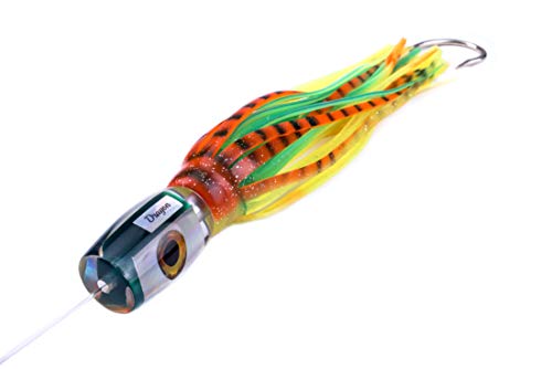 Saltwater Fishing Lure, Rigged Ready to Fish, 8 inch. Offshore Trolling for Mahi Dolphin Dorado, Wahoo, Tuna, Sailfish, Marlin and More. Big Runner 8 inch, Available in 6 Colors.