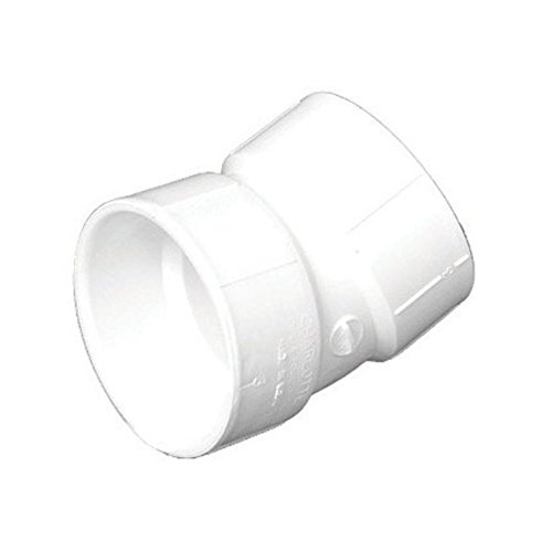 Charlotte Pipe Schedule 40 3 in. Hub x 3 in. Dia. Hub PVC Elbow