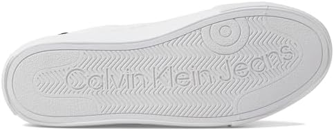 Calvin Klein Women's CALYSSE Sneaker, White/Black Review | Image 2