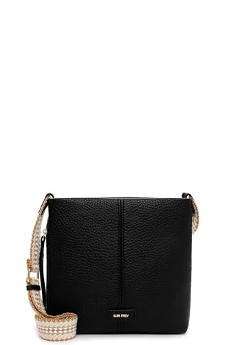 Sac à bandoulière SFY Gray Suri Frey femme, sac à main uni gris chic mode 17141