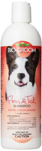 Bio-Groom Flea and Tick Dog/Cat Conditioning Shampoo, 12-Ounce