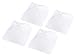 Bekith 16 Inch Large Pop-Up Mesh Screen Food Cover Tents - Keeps Out Flies, Bugs, Mosquitos, Reusable - Set of 4