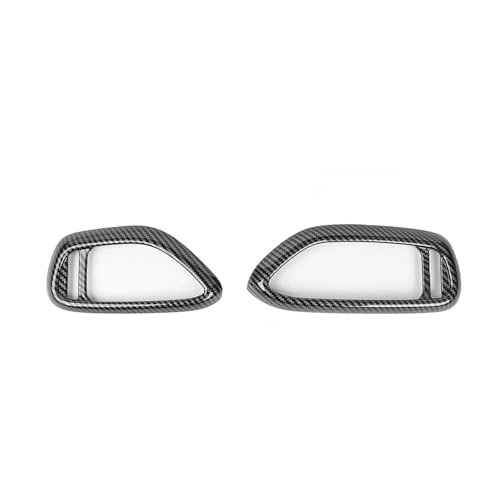 Qchbkj Car Front Dual-sided Vent Cover Trim ABS Material Compatible For Hyundai I30/I30N 2017-2025 Left-Hand Drive Interior Deco