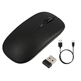 Rechargeable et Autonomie Exceptionnelle – Fini les Piles Oubliez l'achat constant de piles ! Notre souris Bluetooth est équipée d'une batterie lithium-ion haute capacité de600mAh. Une seule charge complète via le câble USB-C inclus vous offre plusieurs semaines d'utilisation intensive. La gestion intelligente de l'énergie met la souris en veille automatiquement pour économiser la batterie. C'est économique, écologique et vous n'aurez plus jamais de panne en pleine réunion. La souris rechargeable par excellence.