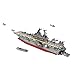 PLAYBUDDY 1/350 WW2 Battleship Building Kit, 4049PCS Wasp-Class Amphibious Assault Ship Model Aircraft Carrier Toy Sets, Creative MOC for Adults