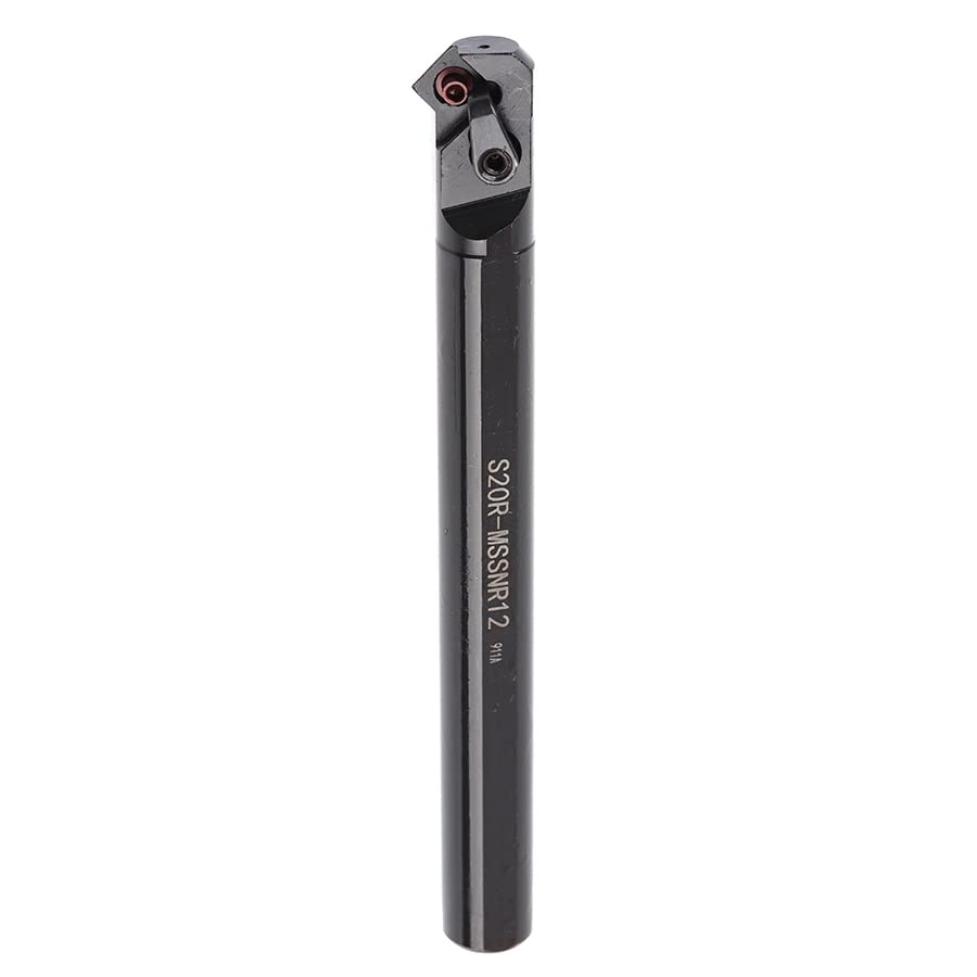 1pc S20R-MSSNR12 S20R-MSSNL12 S25S-MSSNR12 S25S-MSSNL12 45 Degree Lathe Cutting Tools Internal Turning Tools Holders(S20R-MSSNL12 Left)