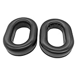 Renastar Gel Ear Seals Leather Ear Pads for David Clark H10 Series, ATH-50x, Faro, ASA Telex 25xt Aviation Headsets (2Pack)