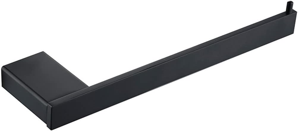 Bathroom Accessories Hardware Set Matte Black Stainless Steel Paper Holder Toothbrush Holder Towel Bar Bath Shelves