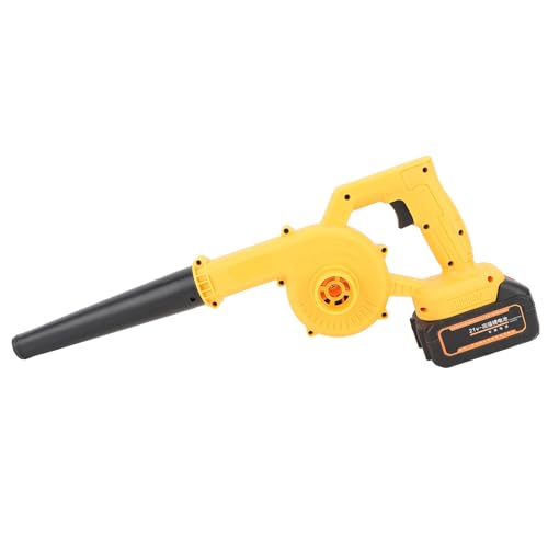 Cordless Leaf Blower Kit, Lawn with Vacuum and Mulcher, Cordless Leaf Blower with Brushless Motor, Portable Industrial Blower Vacuum Cleaner