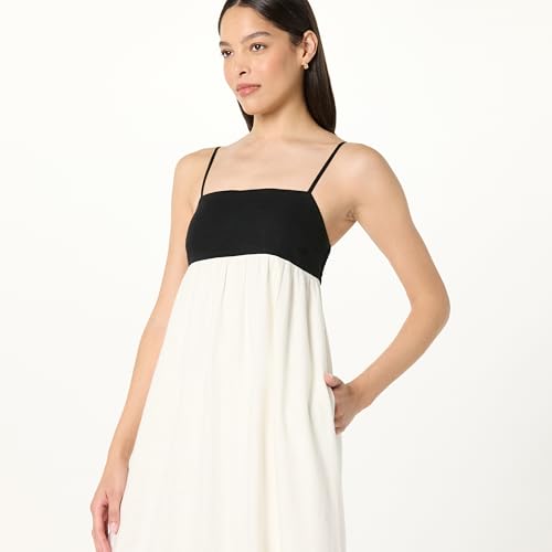 Image of The Drop Womens Colorblock Strappy Maxi Dress