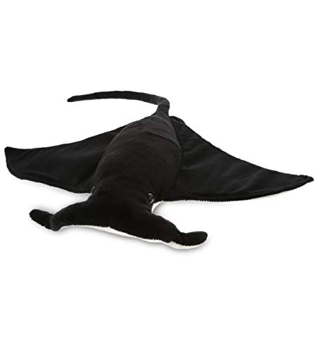 Dollibu Wild Stuffed Animals Soft Plush Collection, Storytime Buddy Animal Gifts for Children, Stingray Sea Creature Stuffed Animals Peekaboo Critters, Baby Toys for Girls & Boys - Manta Ray 24.5