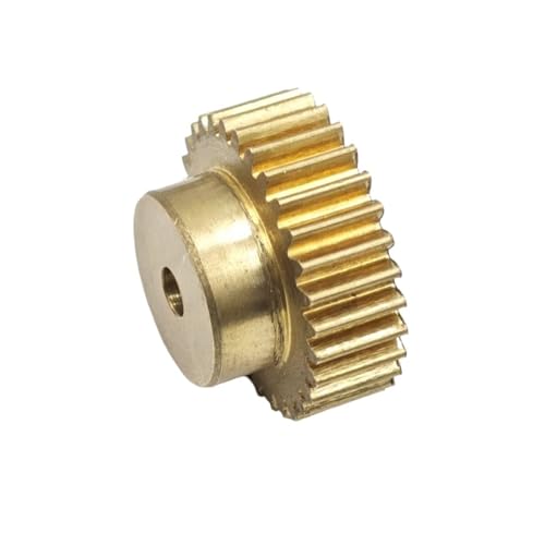 Engrenage cylindrique en laiton 0.7M 102T pignon 18mm bore pour arbre moteur