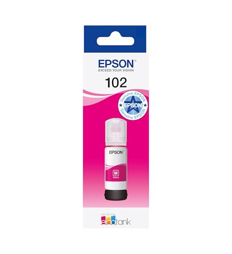 Epson EcoTank 102 Magenta Genuine Ink Bottle