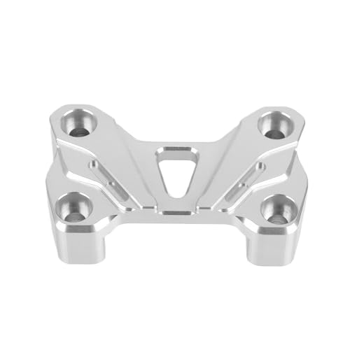 Elevadores manillar motocicleta CB650R en aluminio mecanizado plata