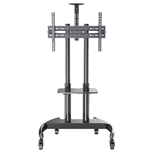 Soporte móvil para TV ajustable con ruedas para pantallas 32-70 pulg miniatura 1