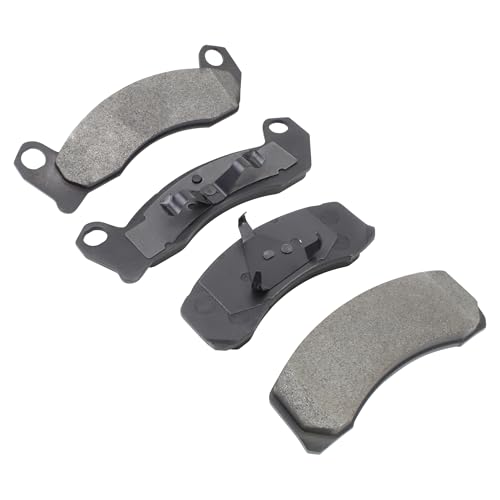 Image of QUALITY-BUILT Front Semi-Metallic Brake Pads, Premium 1001-0499M, Compatible with 1979-1994 Ford /Lincoln (Crown Victoria,Grand Marquis,LTD,Town Car)