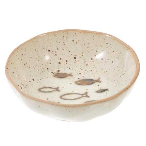 Wakauto Small Ceramic Dipping Bowls Versatile Appetizer Plates for Condiments and Sauces for Sushi Desserts and Side Dishes Dishwasher Safe and Sturdy Design