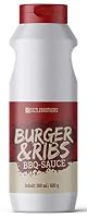 Burger & Ribs BBQ Sauce 500 ml - Perfekt für Burger, Grillfleisch, Steaks, Pulled Pork, Hähnchen & Co. - Barbecue Glaze für Spareribs - SizzleBrothers