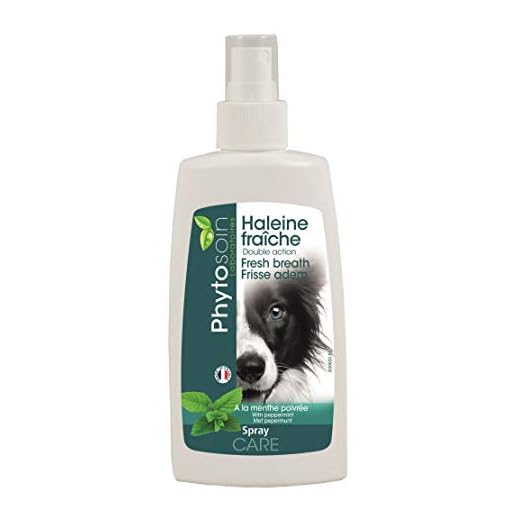 Fitosoína - Aliento fresco Perros - Spray sin gas - 125 ml