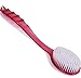 Produktbild FnieYxiu Badebürste Bad Artefakt Bad Rubbing Back Bürste Lange Griff Reibungsbürste Badbürste Wischen Rückseite Badebürste Peeling Duschgel, 36,5 x 7 x 3 cm., rot