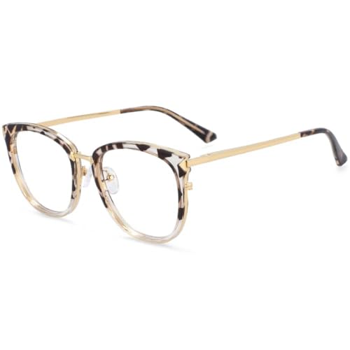 Lunettes rondes rétro anti-lumière bleue femmes aux finitions soignées vintage