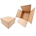 Produktbild 50 Faltkartons 300x300x150mm braun KK 36 1 wellig quadratisch | DHL Päckchen M | DPD S | GLS S | H Paket S | Versandkartons für mittelgroße Waren mittelgroße Kartons