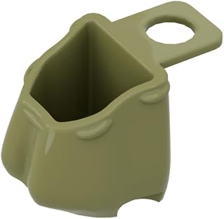 Gobricks 92590 Clothing Backpack Bag Hanging Bag, Olive Green, 10 pcs | GDS-90089. Compatible with LEGO bricks. MOC brick replacement parts, consistent color matching, precision manufacturing.