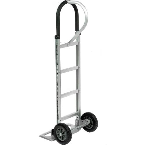 Carretilla de mano aluminio con ruedas de goma miniatura 2