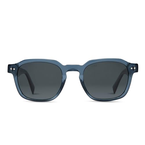 Image of KIAURA Lautner Premium UV400 Polarized Sunglasses, XL & Original Sizes, Shape Memory Acetate Frames, Scratch-Resistant Lenses
