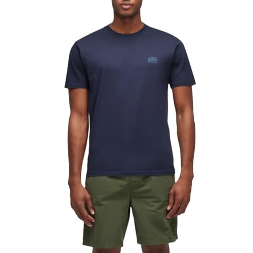 T-shirt à col rond avec logo SUNDEK coupe confortable anti-déformation