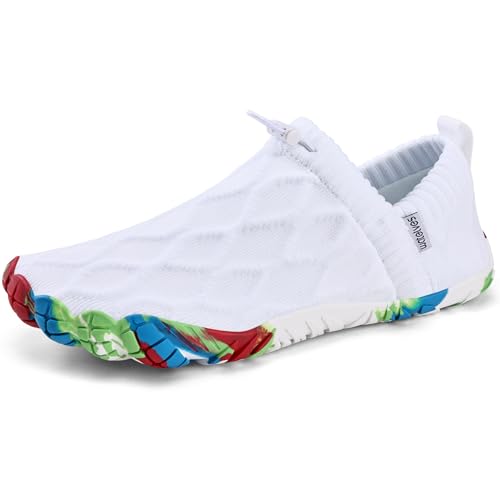 Image of WateLves Barefoot Water Shoes Women Men Minimalist Comfortable Walking Shoes Beach Outdoor Running Sneakers