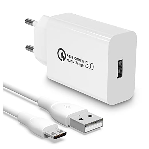 BERLS Cargador Micro USB 5V / 3A con Cable USB 3.0, Carga Rápida para Android Samsung Galaxy S7 S6 S5 J5 J7, Tablet, Kindle, Batería Externa, PS4, Huawei, Xiaomi, OPPO, Nexus, Móvil Smartphone