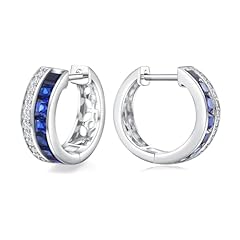 06-Created Sapphire & CZ -15mm