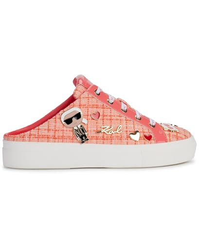 Image of Karl Lagerfeld Women's Cambria Slip on Sneaker Mule with Pins