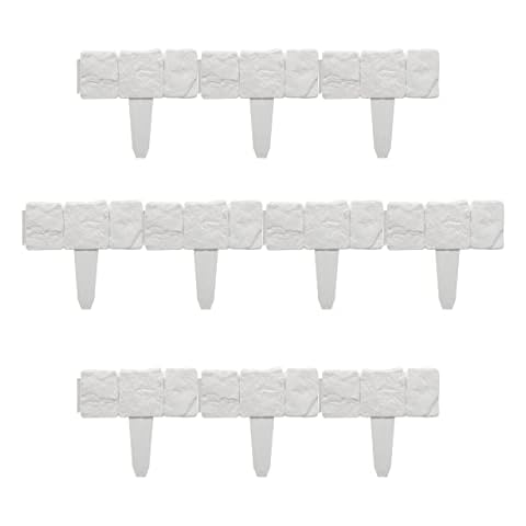 Relaxdays 10 Piece Garden Edging Set Cover