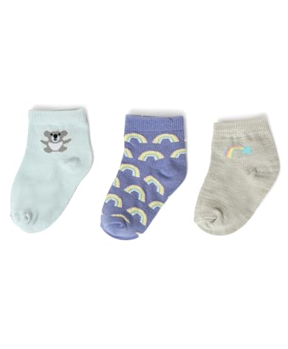 Image of Mi Arcus Bamboo Cotton Knitted Printed Ankle Socks for Kids