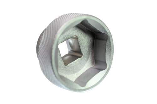 PT Auto Warehouse OFS-24MM - Low Profile Oil Filter Wrench Socket - 24mm