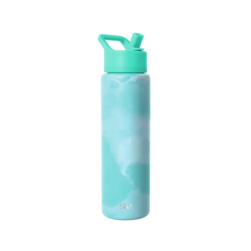 Simple Modern Insulated Water Bottle with Straw | 30oz | Tie Dye