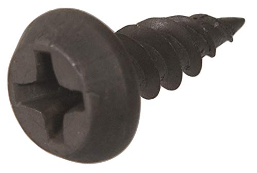 Hillman 47181 6 X 7/16-Inch Pan Head Framing Screw-Sharp Point, 5-Pound,Black Phosphate
