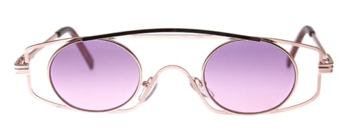 A.J. Morgan Eclectic Metal Cut-Out Sunglasses Round2
