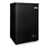 Igloo 3.5 Cu Ft. Upright Deep Freezer Chest- Deep Freezer with Quick Freezing System & Adjustable...