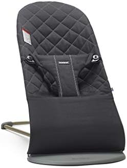 BabyBjörn Bouncer Bliss, Cotton, Black (006016US)