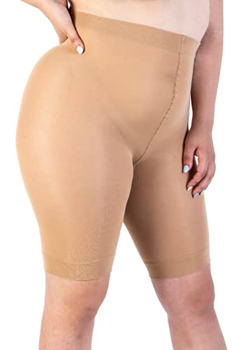 LEELA LAB Short Femme Grande Taille, Cycliste Anti Frottement pour
