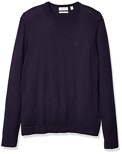 Calvin Klein Men's Merino Tipped Crew Neck Sweater